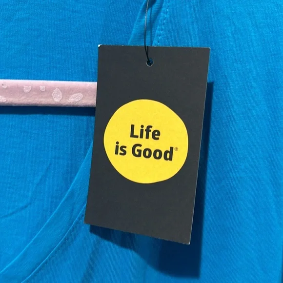 Life Is Good T-shirt Tee Womens V-Neck Size XXL - Picture 10 of 12